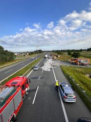 Śmiertelny wypadek na A4 pod Opolem. Utrudnienia AKTUALIZACJA 
