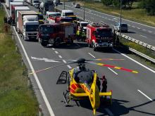 Autostrada A4. Dwa zdarzenia.  Poważne utrudnienia