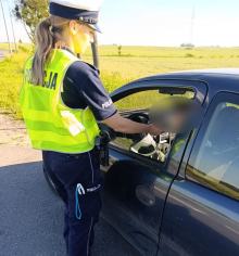 Kluczborscy policjanci wyeliminowali z ruchu nieodpowiedzialnego kierowcę