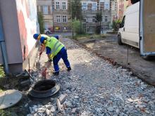Remont wjazdu na parking przy ul. Sienkiewicza 21