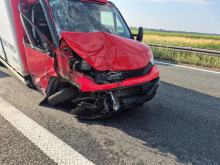 Groźnie wygladające zdarzenie na A4. Aż cud, że nikomu nic się nie stało