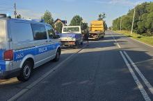 Sprzedawał węgiel z dostawczaka. Zakończył trasę na policyjnym parkingu