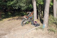 Czołowe zderzenie dwóch motocykli w Chrząszczycach. Ranni 15-latek i 26-latek
