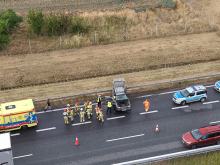Wypadek na A4. Zablokowany pas w kierunku Wrocławia