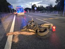 Zdarzenie z udziałem motocyklisty na DK45 w Jełowej. Są utrudnienia