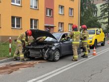82-latek nie ustąpił pierwszeństwa i doprowadził do kolizji 