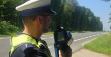 Pędził 170 km/h! Pirat drogowy stracił prawo jazdy