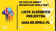 Rusza głosowanie w Budżecie Obywatelskim Opola. Do wyboru 71 projektów. Zobacz jakie