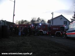 Pożar w Groszowicach
