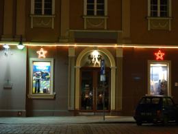 Opolski rynek nocą