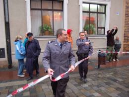 Napad na bank w centrum Opola