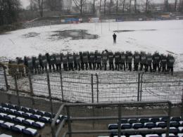 Policja przygotowuje się do meczu