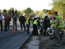 Wypadek cieżarówki na ul. Zbożowej w Opolu