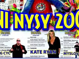 Kate Ryan, Mezo z Kasią Wilki, Big Cyc, Leszcze, Goya i Myslovitz - to gwiazdy DNI NYSY 2007!