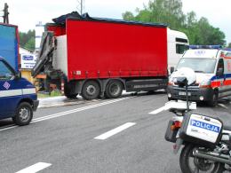Wypadek w Dąbrowie