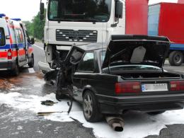 Wypadek w Dąbrowie