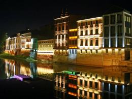 Opolska Wenecja oświetlona