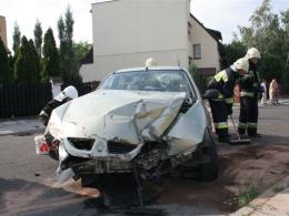 Wypadek na ul. Gombrowicza
