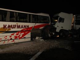 Karambol na autostradzie A4
