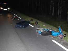 Śmierć motorowerzysty