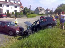 Wjechali na żółtym świetle