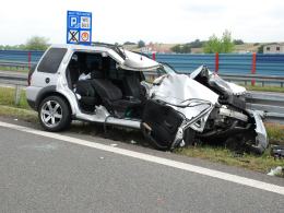 Wypadek śmiertelny na A4
