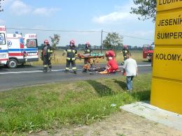 Wypadek na trasie Nysa - Otmuchów