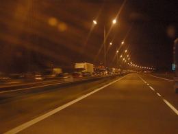 Tuż przed odblokowaniem jednego pasa ruchu na autostradzie korek sięgał 4 kilometrów.