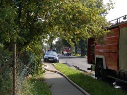Pożar pustostanu