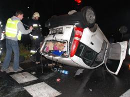 Pijany kierowca BMW sprawcą wypadku