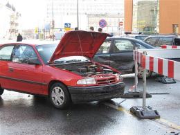 Wypadek na ul. Żeromskiego