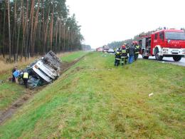 Tragiczny wypadek autobusu na A4