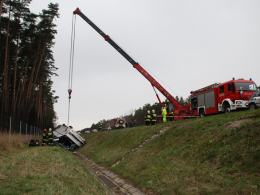 Tragiczny wypadek autobusu na A4