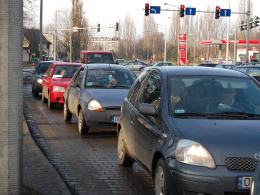 Kierowcy blokowali stacje paliw