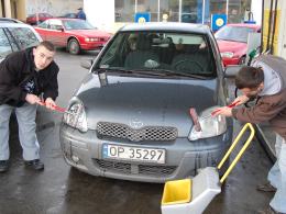 Kierowcy blokowali stacje paliw