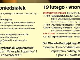 Zobacz program tegorocznych Dni Tybetu.