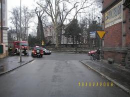 Wjechał w wóz strażacki