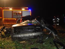 VIDEO: Tragiczny wypadek audi
