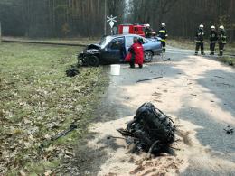 Wjechał pod pociąg