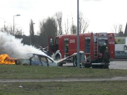 Pożar samochodu