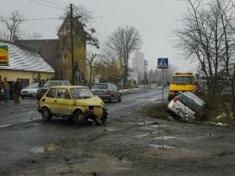 Maluch wymusił pierwszeństwo