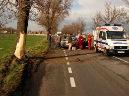 Wypadek śmiertelny w Sidzinie