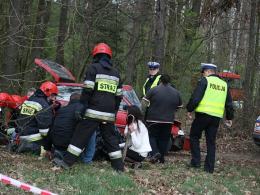 Stracił panowanie nad samochodem