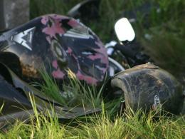 Motocyklista zginął w wypadku