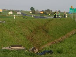 Motocyklista zginął w wypadku