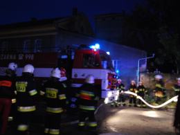 Nocne pożary w Kluczborku i Opolu