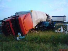 Karambol na autostradzie A4