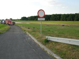 Zapomniał zaciągnąć ręcznego
