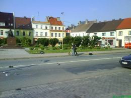 Motorowerzysta ranny w wypadku