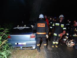 20-latek uderzył w drzewo